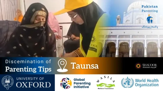 Our dedicated team visited Taunsa again for efficacy testing of the Pakistan Parenting Tips program
