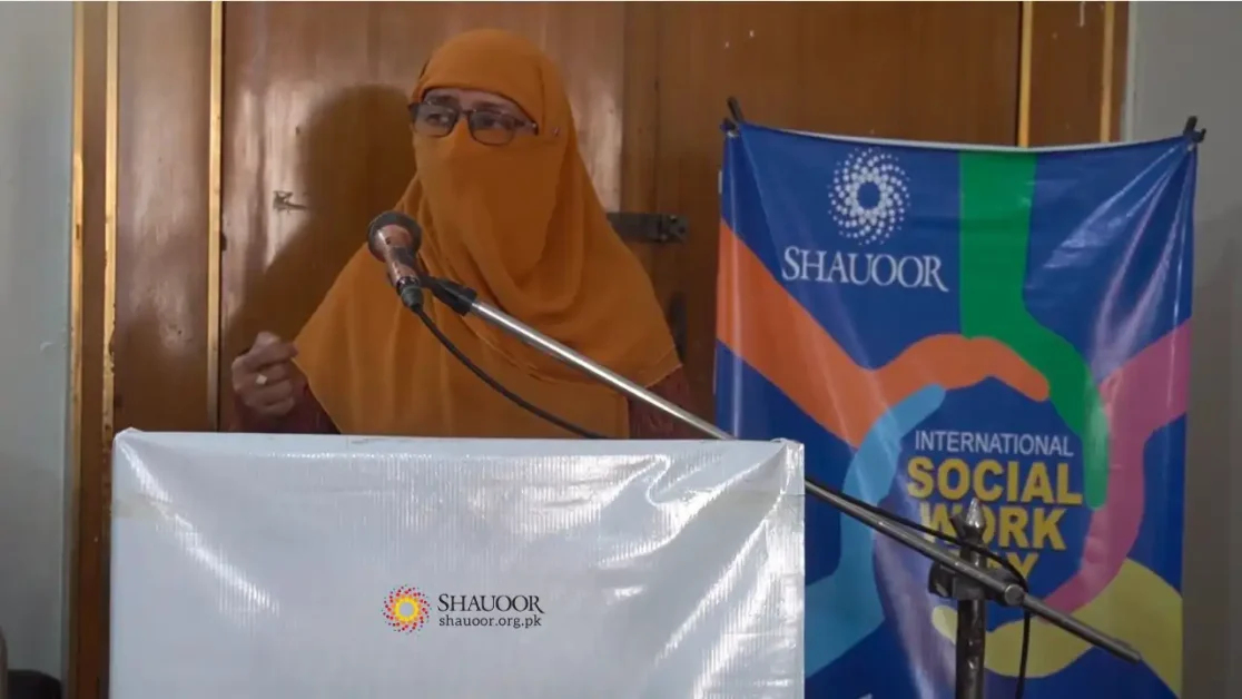 On the occasion of International Social Work Day, Shauoor Welfare Foundation organized a special event