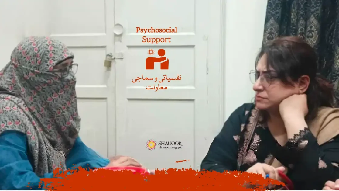 Recently, a counseling session was held at the Shauoor office with senior clinical psychologist Dr. Mirat Gul Butt (Department of Psychiatry and Behavioral Sciences, Mayo Hospital Lahore).
