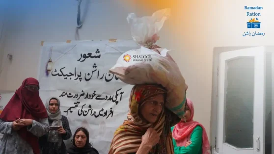 This Ramadan, let us help ease their burden by providing ration packs worth 5000 PKR.