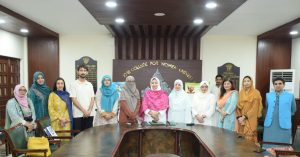 Collaboration between Shauoor Welfare Foundation and LCWU
