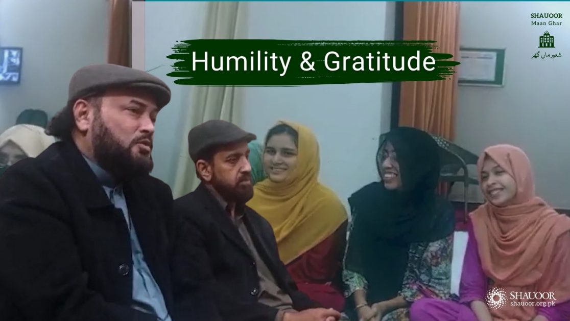 Training Session: Humility & Gratitude