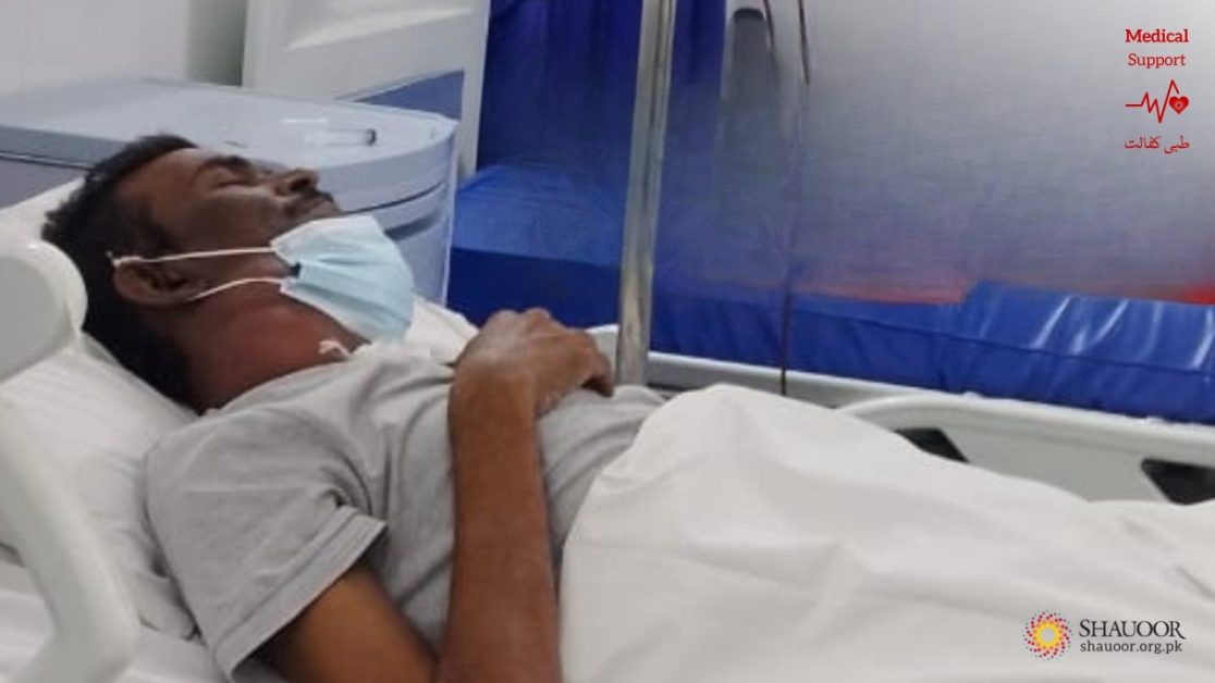 faheem cancer patient need medical support