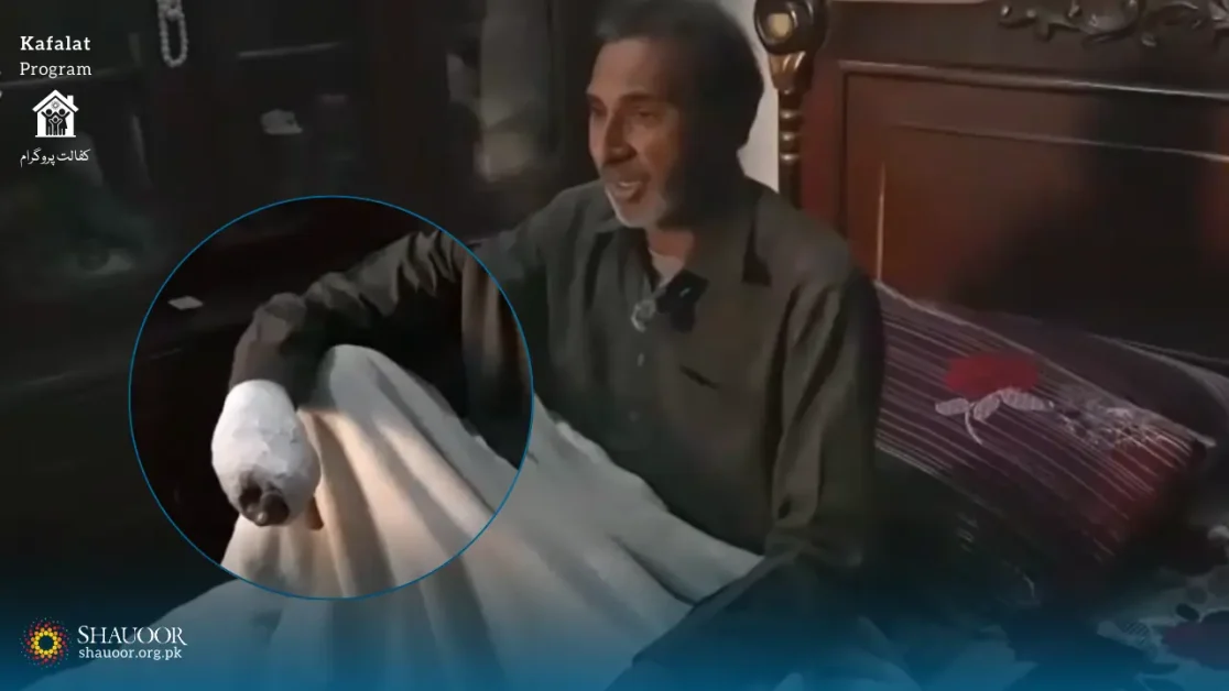 Case No SWF250672: Sajjad | Kidney Failure, Hand Fracture | Kafalat Program | فیل گردے، ہاتھ فریکچر
