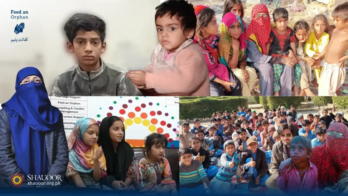 Orphaned children become homeless, and their basic needs of life come to a halt.