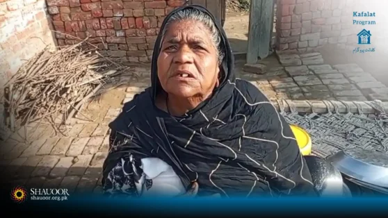 Widow Surayya, despite having 3 sons needs sponsorship through Shauoor's Kafalat Program.