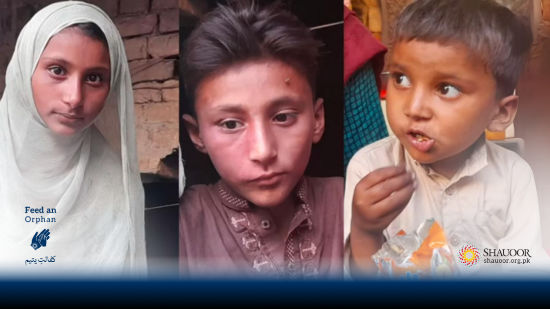 Shehnaz is a resilient mother who often feeds her orphaned children bread with ground chilies just to calm their hunger.