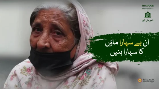 A mother struggling to survive with her children