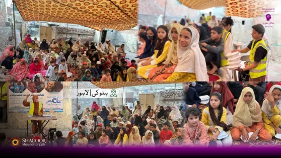 Halloki: Awareness Session and langar distribution as part of Shauoor's Awareness in Communities Program.