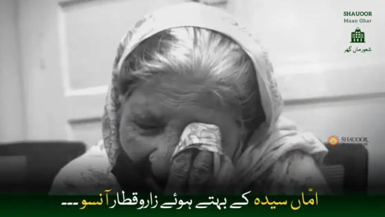Hunger and poverty have stripped away every color from this mother’s life