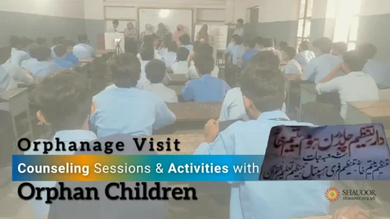 Shauoor Welfare Foundation visited Tanzeem Children Home to bring smiles to innocent faces