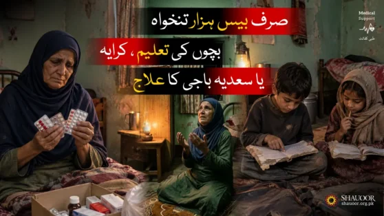 Rent, Education or Treatment in 20K PKR